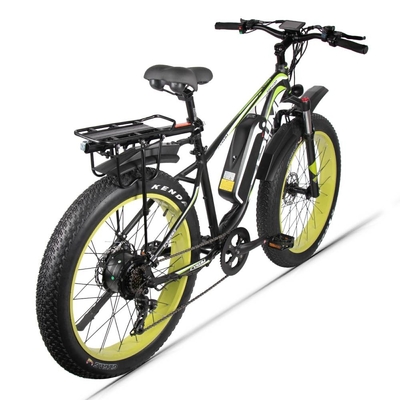Cargo City Commuter Electric Bike 1000w 48v 15Ah Rear Rack Hardtail CYSUM M980