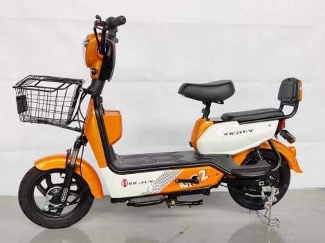 Two 2 Person Electric Scooter Cycle 14" 48v 12Ah 500w