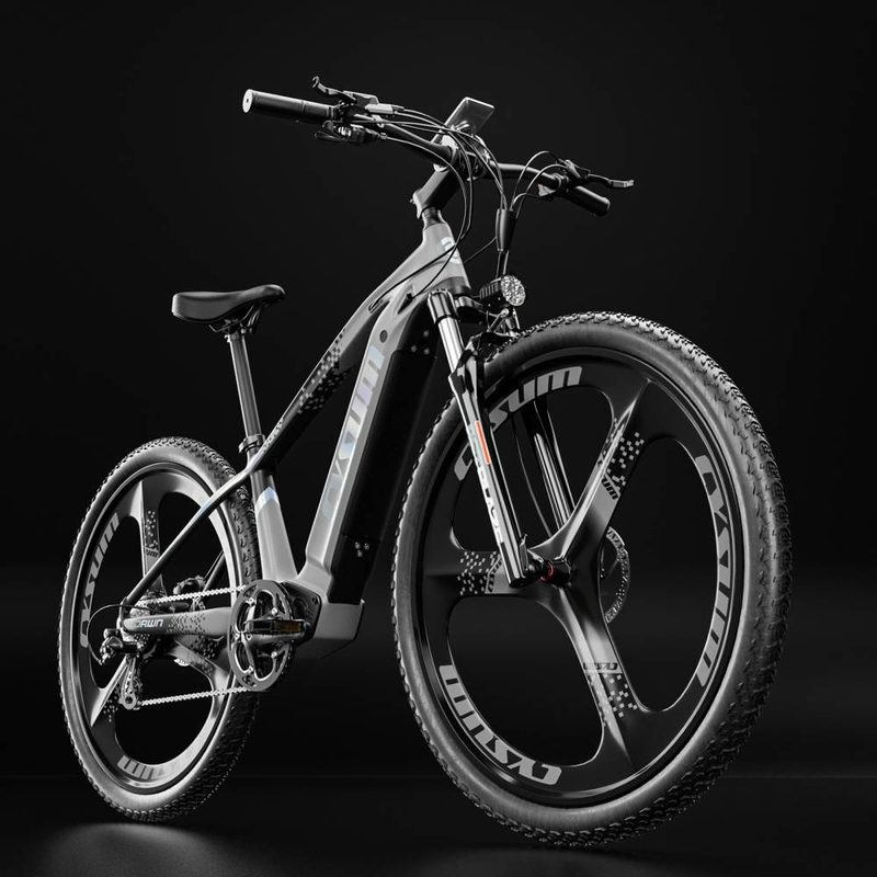 US EU STOCK Motorized Off Road Electric Mountain Bike 500w 48v 14Ah CYSUM M520