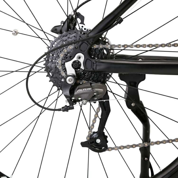 Mid Drive Electric Mountain Bike Long Range 29" 36v 250w 14Ah Torque Sensitive Sensor
