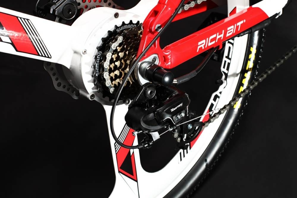 Richbit Top 860 Mtb Full Suspension Electric Bicycles Mountain 26" 250W