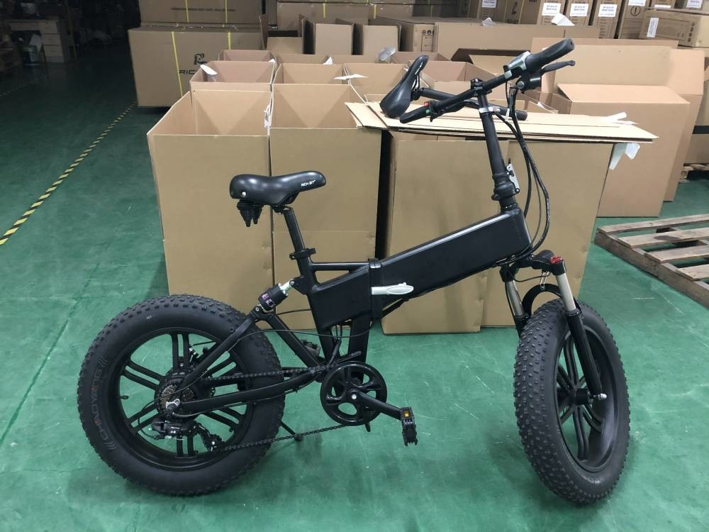 20 Inch Electric Fat Tire Bike 500w 20 X 4.0" 48v 13Ah RICH BIT 014