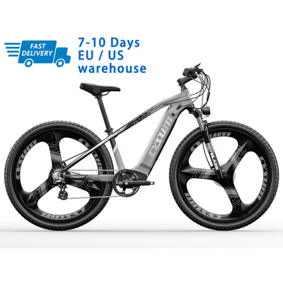 US EU STOCK Motorized Off Road Electric Mountain Bike 500w 48v 14Ah CYSUM M520
