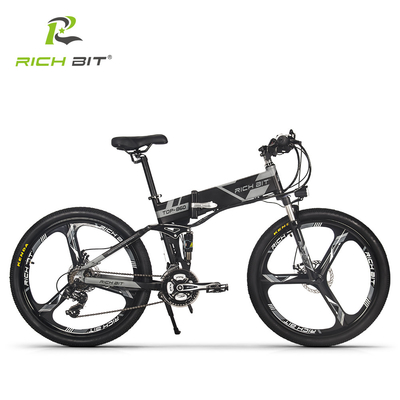 Richbit Top 860 Mtb Full Suspension Electric Bicycles Mountain 26" 250W